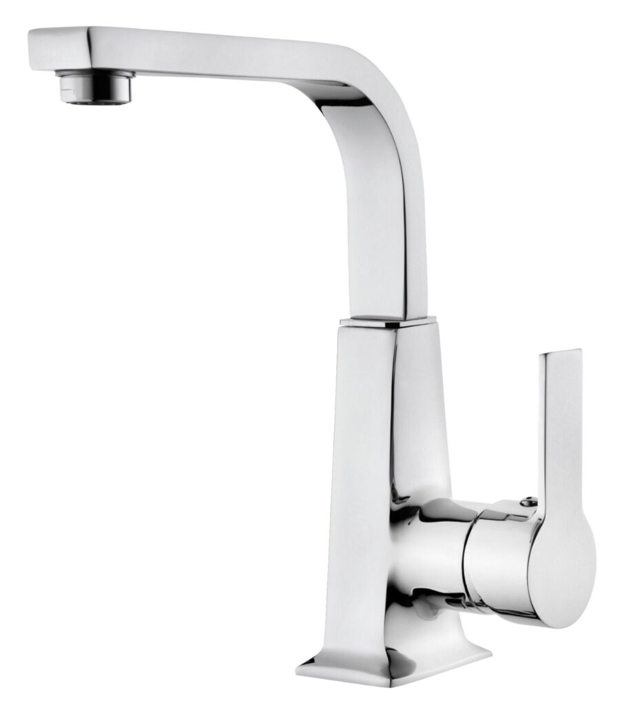 KULE MİX KUĞU LAVABO BATARYASI (L BORULU)